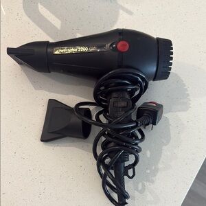 Twin Turbo 3200 Professional Black Hair Dryer